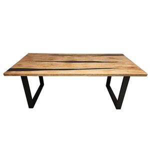 Stôl David EPX-01-180 mango/čierna vyobraziť