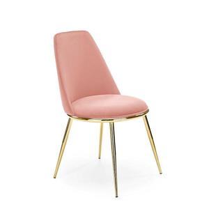Stolička K460 Velvet/Chrome Ružová vyobraziť