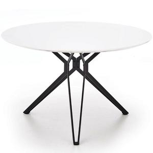 Stôl Pixel 120 Mdf/Oceľ – Biely/Čierna vyobraziť