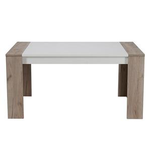Stôl Cremona TS 155x90 šedá dub/biely 11008801 vyobraziť