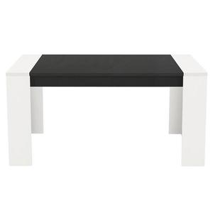 Stôl Cremona TS 155x90 biely/čierna 11008805 vyobraziť