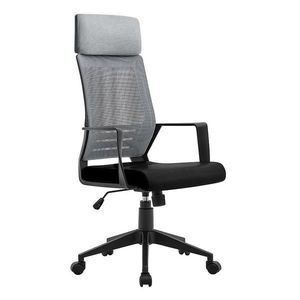 Kancelárska stolička Norman Mlm-611610 čierna/sivá vyobraziť