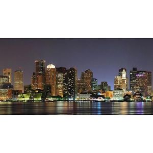Dekor sklenený Boston v noci 30/60 vyobraziť