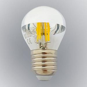 Žiarovka FL LED P45 5W E27 4200K Half Silver vyobraziť