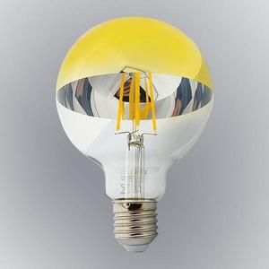 Žiarovka FL LED G95 8W E27 4200K Half Amber vyobraziť