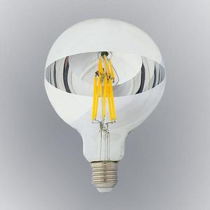 Žiarovka FL LED G125 12W E27 4200K Half Silver vyobraziť