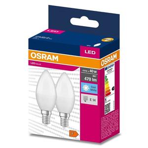 Žiarovka LED Osram E14 B35 4, 9W 4000k 2ks vyobraziť