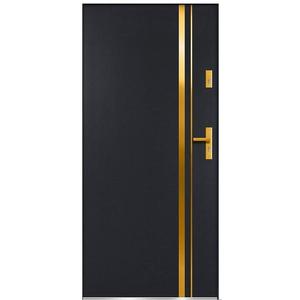 Dvere vchodové Aion S68 90P antracit vyobraziť