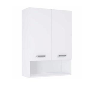 Závesná kúpeľňová skrinka nad práčkou Uno 70 2D white vyobraziť