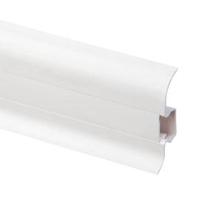 Podlahová lišta PVC Premium Classic 9003 Bílá vyobraziť