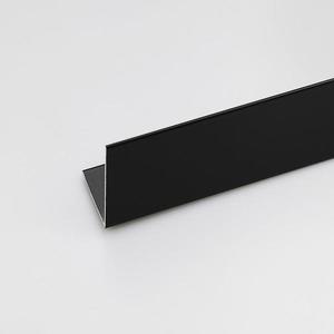 Profil uholníkový hliníkový práškový čierny 10x10x1000 vyobraziť