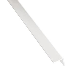 Profil uholníkový samolepící PVC biely matný 11x11x1000 vyobraziť