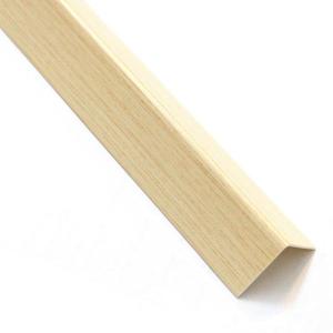 Profil uholníkový samolepící PVC drevo svetlé 19.5x19.5x1000 vyobraziť