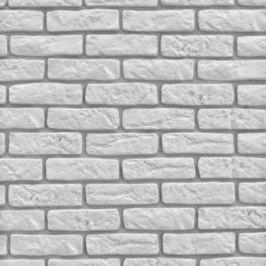 Betónový Obkladový Kameň Loft Brick Biela vyobraziť
