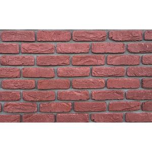 Betónový Obkladový Brick Classic Red vyobraziť