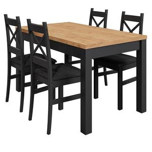 Stôl Mini čierna/craft vyobraziť