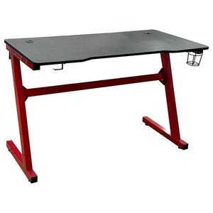 Písací stôl pre hráča Besartion 8768 čierna/červená vyobraziť