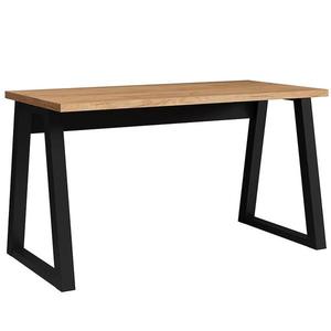 Písací stôl Iga Dub Craft / čierna Mat vyobraziť