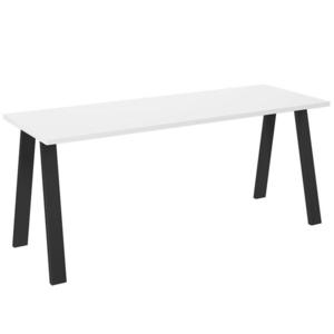 Stôl Kleo 185x67 – Biely vyobraziť