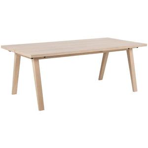 Stôl Simple 200 biela dub vyobraziť