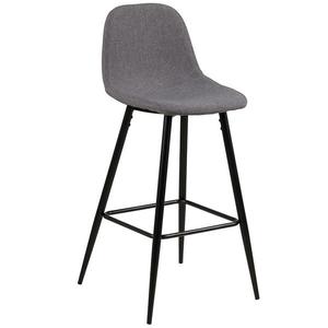 Barová stolička light grey 2 ks vyobraziť
