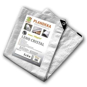 Plachta vystužená Leno Cristal 5x8m, 100g -priehladná vyobraziť