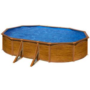 Oceľový bazén oválny drevo 5X3X1.2M PACIFIC KIT500W GRE vyobraziť
