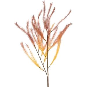 Umelá dekoratívna tráva oranžová 116 cm vyobraziť