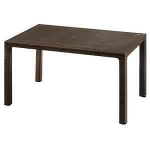 Plastový stôl Infinitty 147x88 cm hnedá vyobraziť