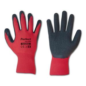 Ochranné rukavice Perfect červené, veľkosť 8 vyobraziť