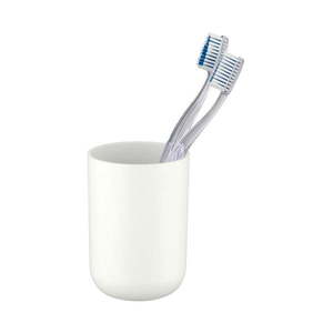 Biely pohárik na zubné kefky Wenko Brasil vyobraziť