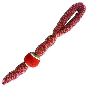 Plyšová tréningová hračka s tenisovou loptičkou a 4 píšťalkami 47 cm/145-155 g vyobraziť