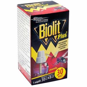 Náplň do odpařovače BIOLIT PLUS tekutá komáři a mouchy 31ml vyobraziť