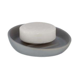Sivá keramická nádoba na mydlo Wenko Badi vyobraziť