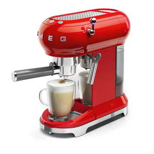 Červený kávovar Retro Style – SMEG vyobraziť