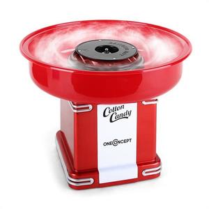 OneConcept Candyland 2, 500 W, červený, retro prístroj na prípravu cukrovej vaty vyobraziť
