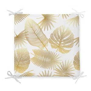 Sedák s prímesou bavlny Minimalist Cushion Covers Gold Leaf, 42 x 42 cm vyobraziť