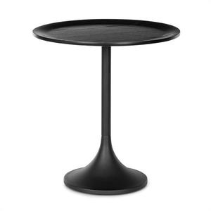 Besoa Small Visby, konferenčný stolík, 48 x 52, 5 cm (Ø x V), kov, multiplexová doska, dubová dyha vyobraziť