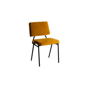 Žltá jedálenská stolička Simple - CustomForm vyobraziť