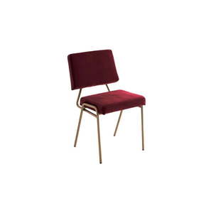 Červená jedálenská stolička Simple - CustomForm vyobraziť