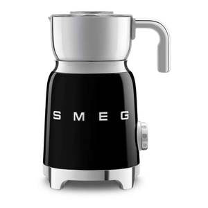 Čierny elektrický šľahač mlieka Retro Style – SMEG vyobraziť