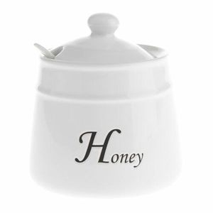 Keramická dóza na med Honey s lyžičkou, 530 ml vyobraziť