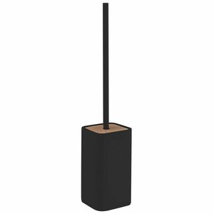 GEDY 133314 Ninfea WC štetka na postavenie, čierna/bambus vyobraziť