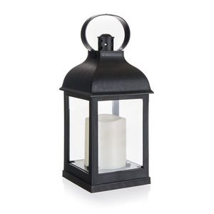 Home Decor Lampáš s LED sviečkou, 10 x 10 x 22 cm vyobraziť