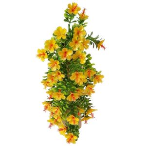 Umelá kvetina Ibištek oranžová, 40 cm vyobraziť