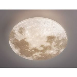 Stropné LED osvetlenie Moonika 37 cm, motív mesiac% vyobraziť