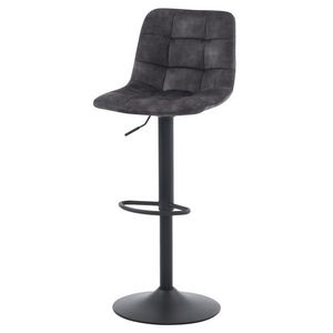 Sconto Barová stolička BRIANA sivá/čierna vyobraziť