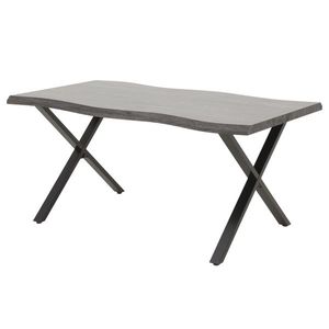 Sconto Jedálenský stôl GORA III T sivá/čierna vyobraziť