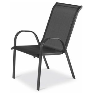 Sconto Záhradná stolička FIELDMANN čierna vyobraziť