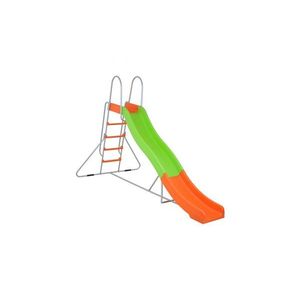 Šmýkačka s rebríkom 310 cm GH2226 zelená / oranžová vyobraziť